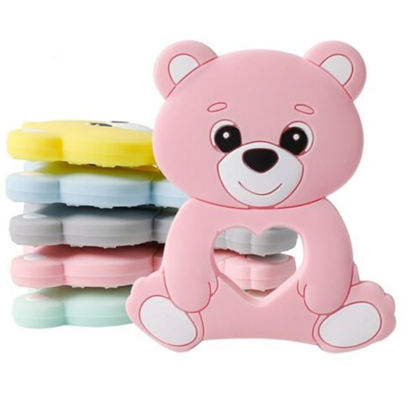 Silikon Bear Baby Teether