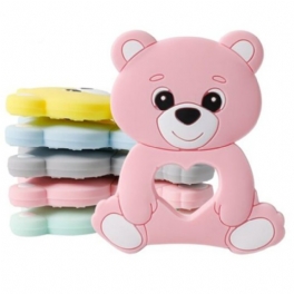 Silikon Bear Baby Teether