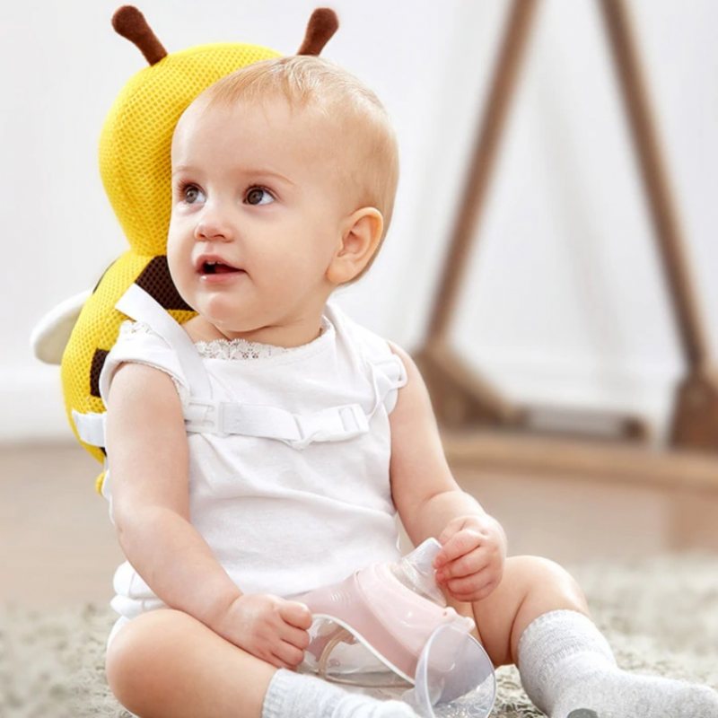 Småbarn Baby Head Protection Cushion Ryggsäckskläder – Bee