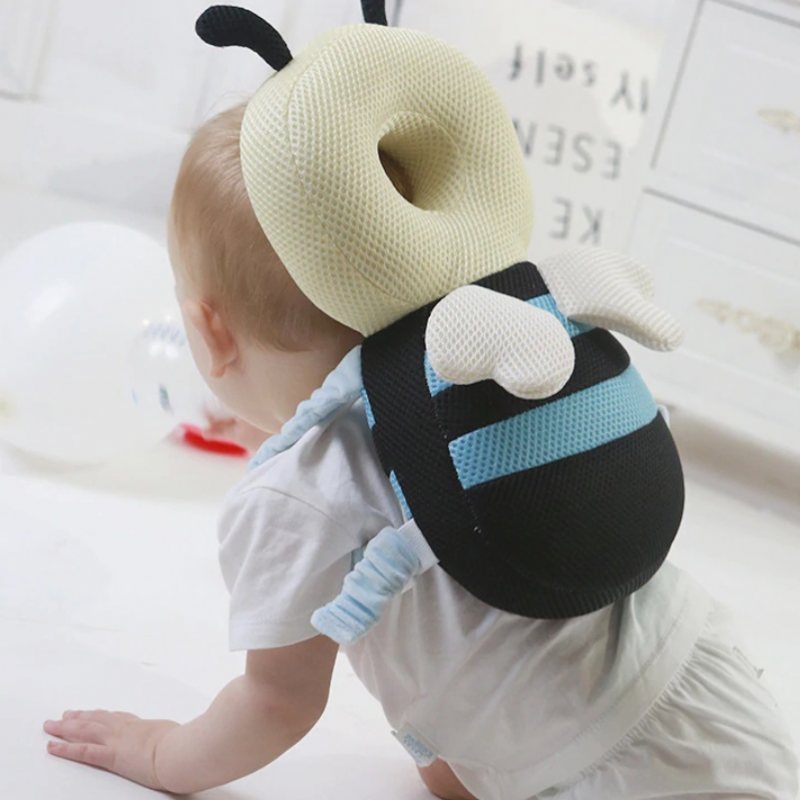 Småbarn Baby Head Protection Cushion Ryggsäckskläder – Bee