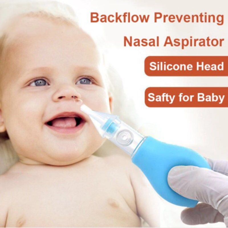 Spädbarn Silikon Nasal Cleaner Aspirator Anti-backflow