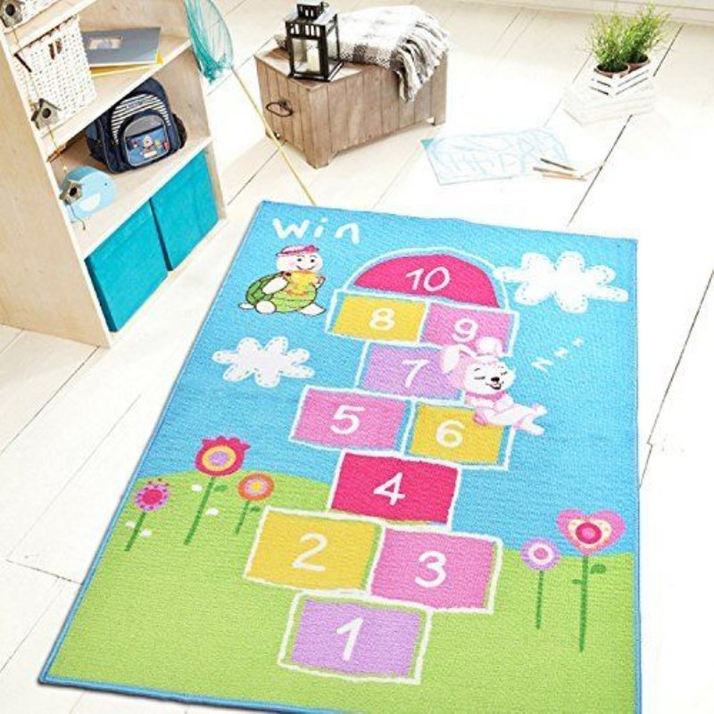 Hopscotch Matta För Flickor För Sovrum 39''55''