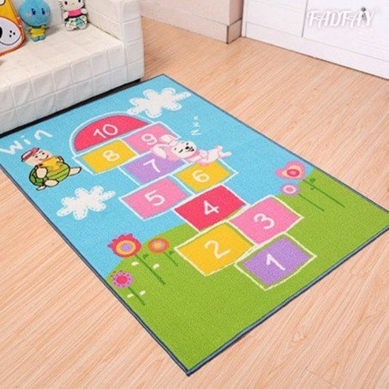 Hopscotch Matta För Flickor För Sovrum 39''55''