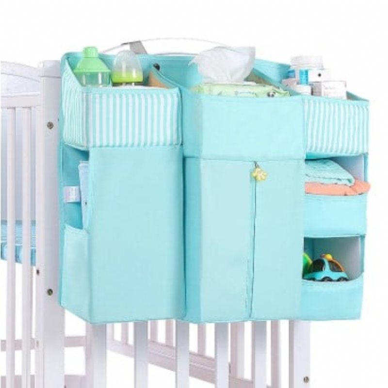 Baby Crib Organizer Sänghängande Väska