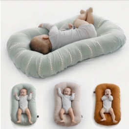 Baby Nest Lounger Bed Bärbar Ergonomisk Bed