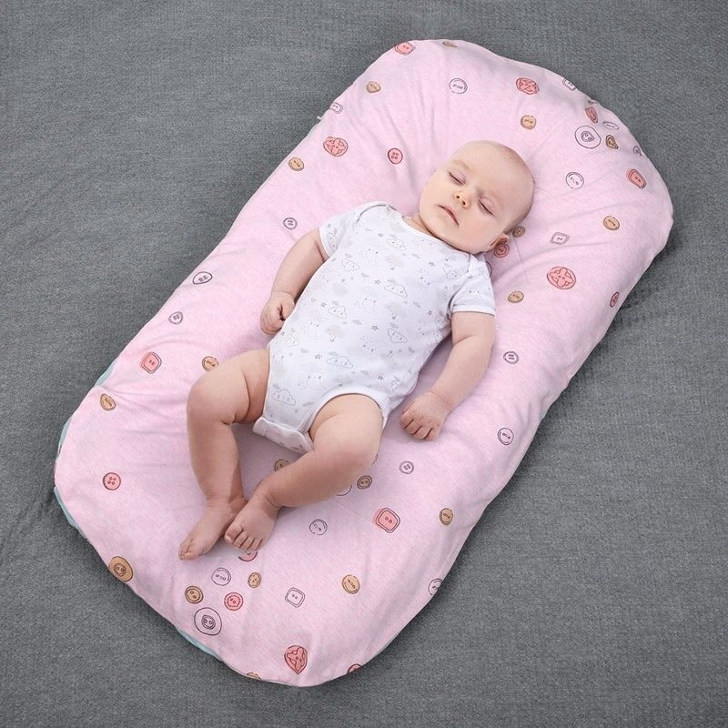 Baby Nest Lounger Bed Bärbar Ergonomisk Bed