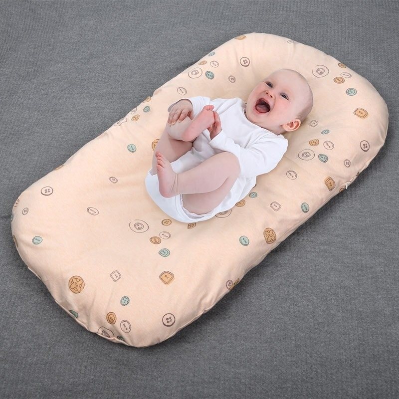 Baby Nest Lounger Bed Bärbar Ergonomisk Bed