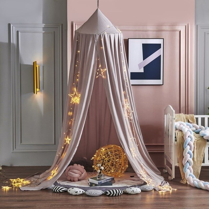 Baby Room Canopy Tält Princess Style Bed Mygga