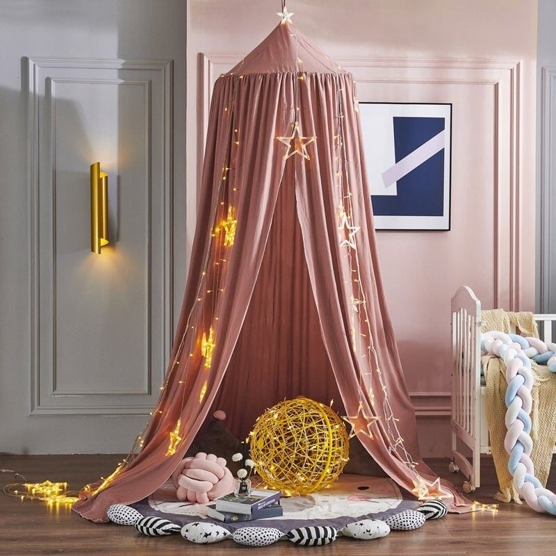 Baby Room Canopy Tält Princess Style Bed Mygga