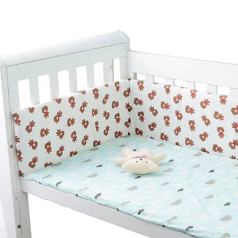 Baby Safe Crib Bumpers – Teddy Bear