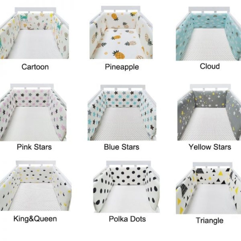 Baby Safe Crib Bumpers – Teddy Bear