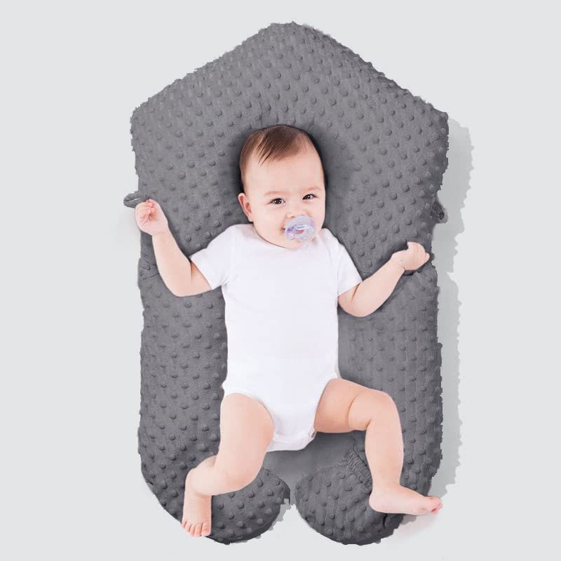 Babysovkudde – Förhindrar Moro Och Flat Head Baby Nest – Beige