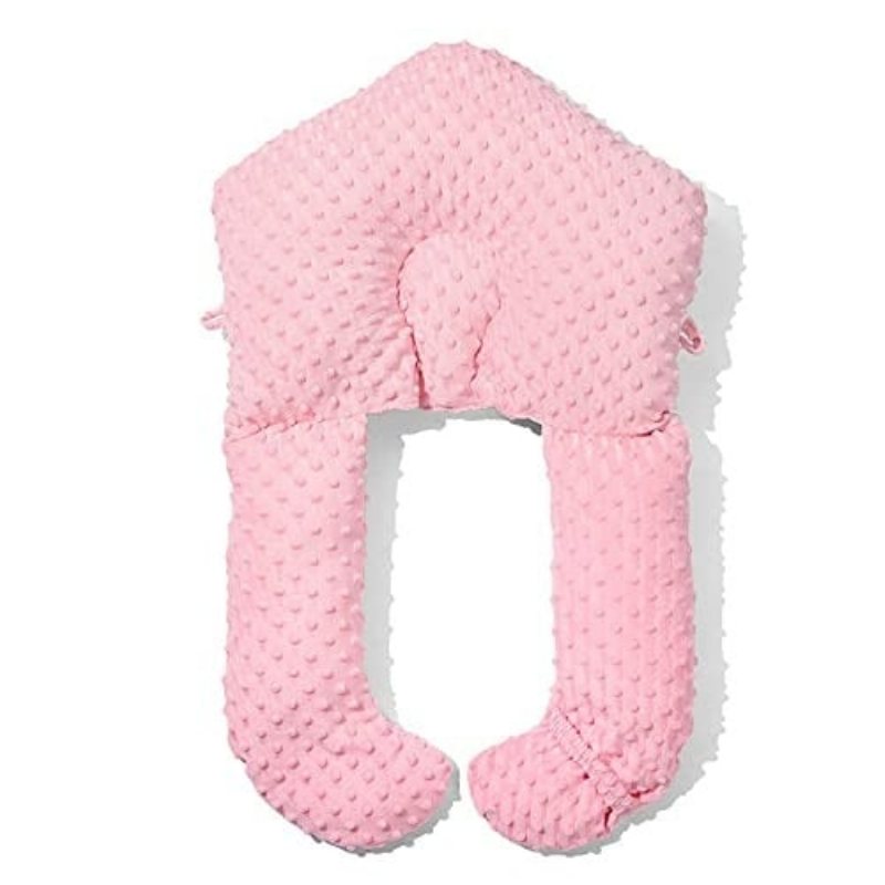 Babysovkudde – Förhindrar Moro Och Flat Head Baby Nest – Rosa