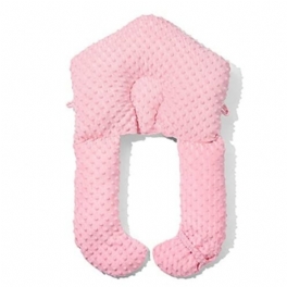 Babysovkudde – Förhindrar Moro Och Flat Head Baby Nest – Rosa