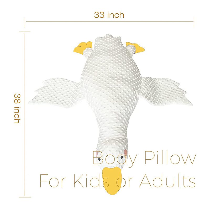 Vit Goose Newborn Baby Comfort Kudde