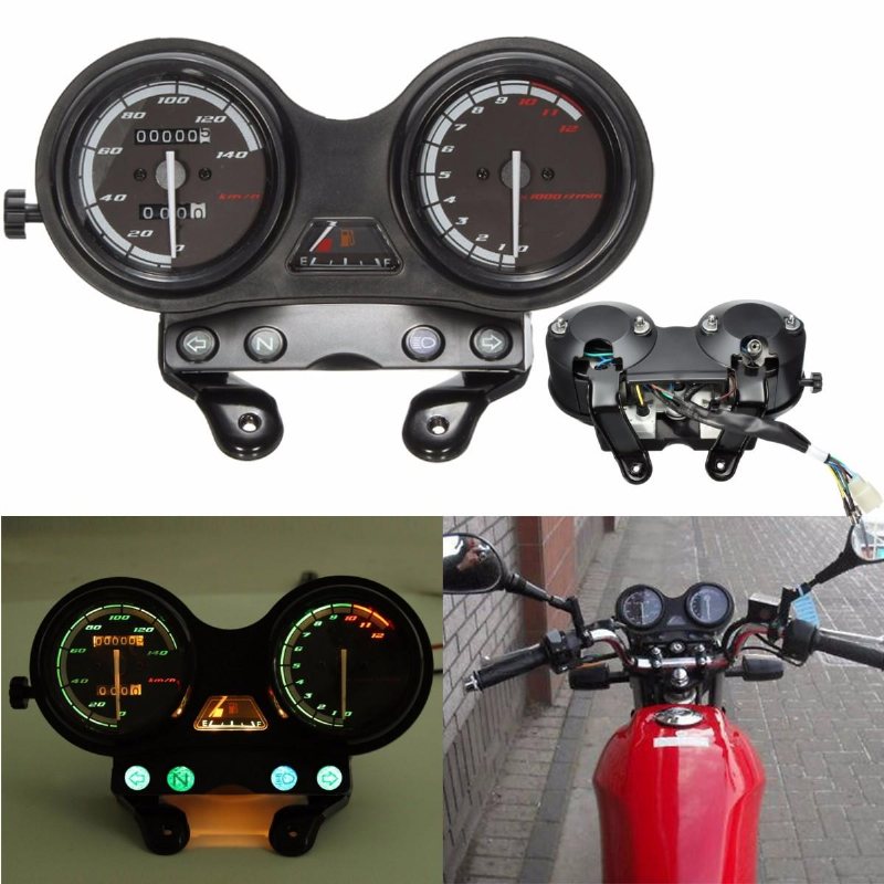 12000rpm Motorcykel Lcd-vägmätare Hastighetsmätare För Yamaha Ybr 125