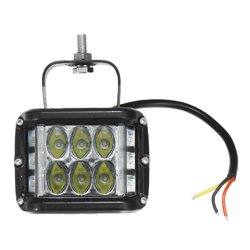 12v 10v-48v Led Arbetsdimljus Sidoskjutare Combo Dubbelfärgad Körning Offroad Suv Lastbil