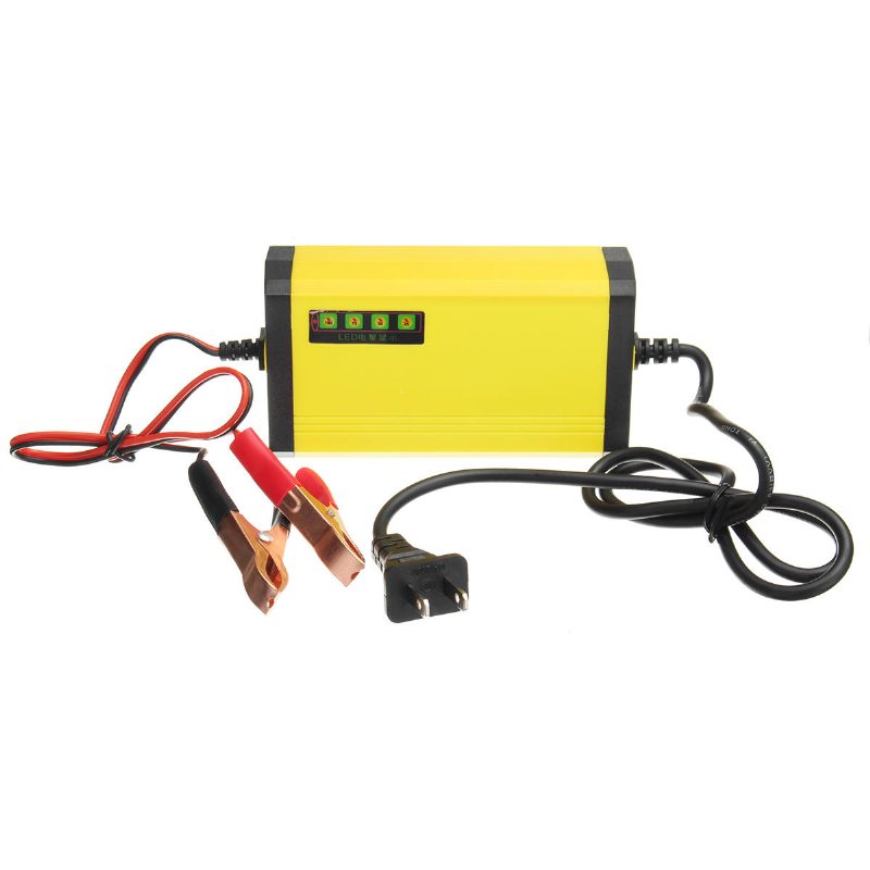 12v 2ah-20ah Smart Automatisk Abs-batteriladdare Usa/eu-kontakt För Bilmotorcykel