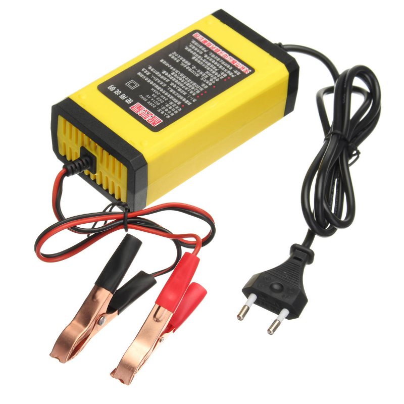 12v 2ah-20ah Smart Automatisk Abs-batteriladdare Usa/eu-kontakt För Bilmotorcykel