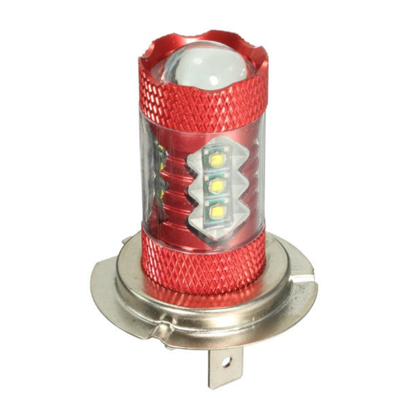 12v Par Motorcykel Led Dimljus Lampa Vit H11 H10 H7 H8 H4 9005 9006 P13w H16 H13