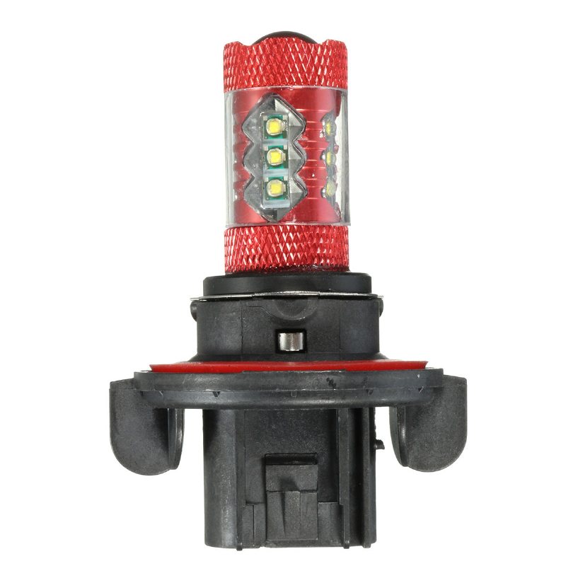 12v Par Motorcykel Led Dimljus Lampa Vit H11 H10 H7 H8 H4 9005 9006 P13w H16 H13