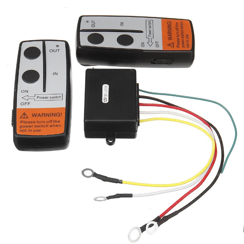 12v Trådlös Winch Fjärrkontroll Kit Handset Switch För Bil Lastbil Atv Suv