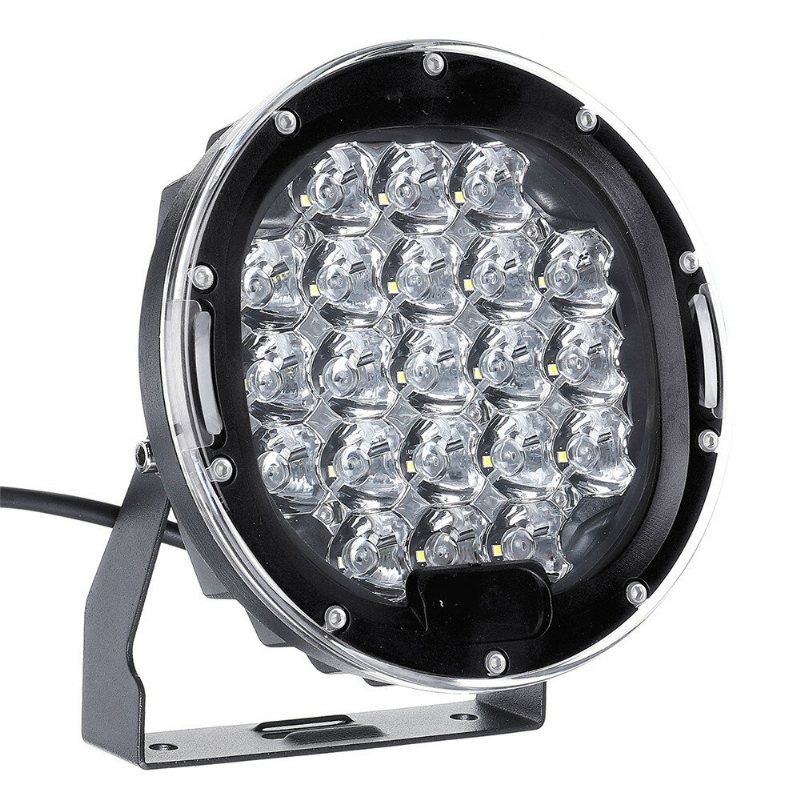 1st Led 9-32v Dc Ip68 6000k 105w 6000lm Strålkastare För Motorcykel Bil Atv Jeep