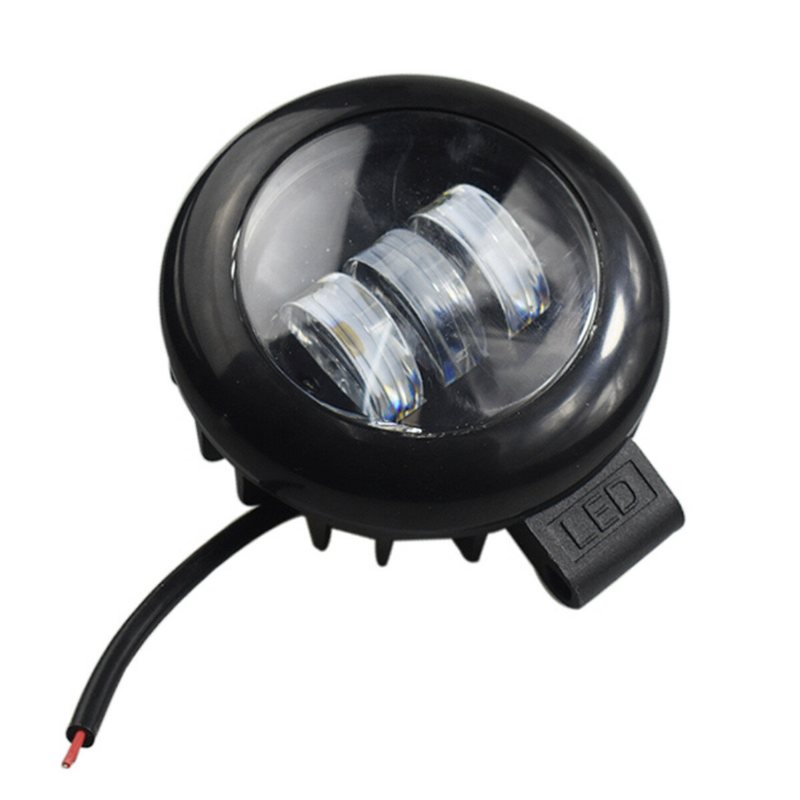 30w Ip68 Dc 10v-30v Led Work Light Bar Combo Reverse Rund Dimlampa 6000k