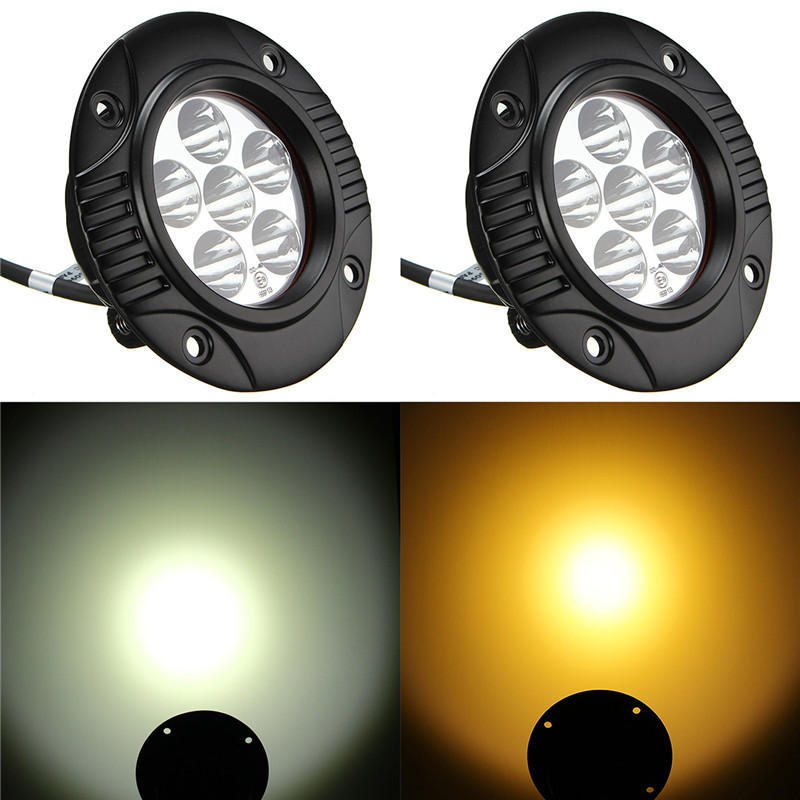 3.5 Tum 18w 6smd Led-arbetsljus Off-road Körningsspot Lightt Dimlampa Arbetsljus