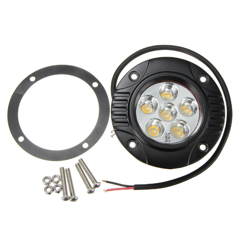 3.5 Tum 18w 6smd Led-arbetsljus Off-road Körningsspot Lightt Dimlampa Arbetsljus