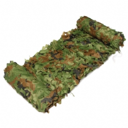 3x1.5m Woodland Camouflage Camo Net För Camping Militär Fotografering