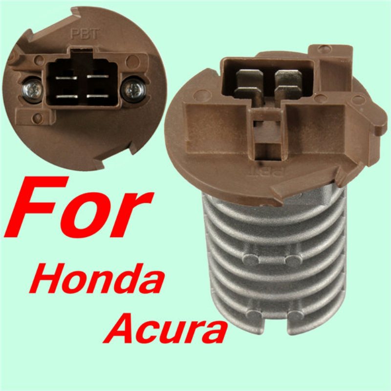 4 Pins Bakre Fläkt Res Motor Transistor Resistor För Honda Acura