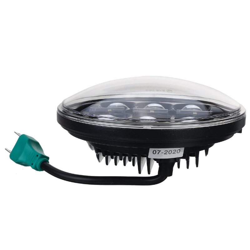 5.75 Tum 45w 12v Motorcykel Led-strålkastare Projektor Hi-lo Beam Rund Lampa