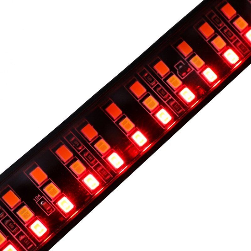 Ambother 60 Inch 2835 504 Led Triple Row Lastbil Baklucka Light Bar Vattentät Ljusremsa Gul Blinkers Röd Broms Vit Pickup Bil Backlampa