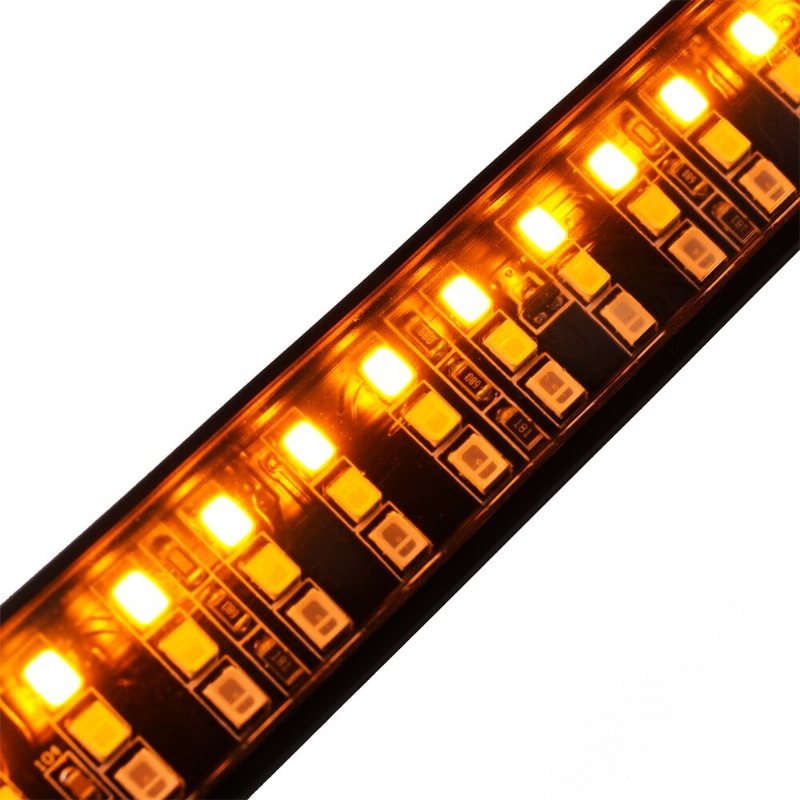 Ambother 60 Inch 2835 504 Led Triple Row Lastbil Baklucka Light Bar Vattentät Ljusremsa Gul Blinkers Röd Broms Vit Pickup Bil Backlampa