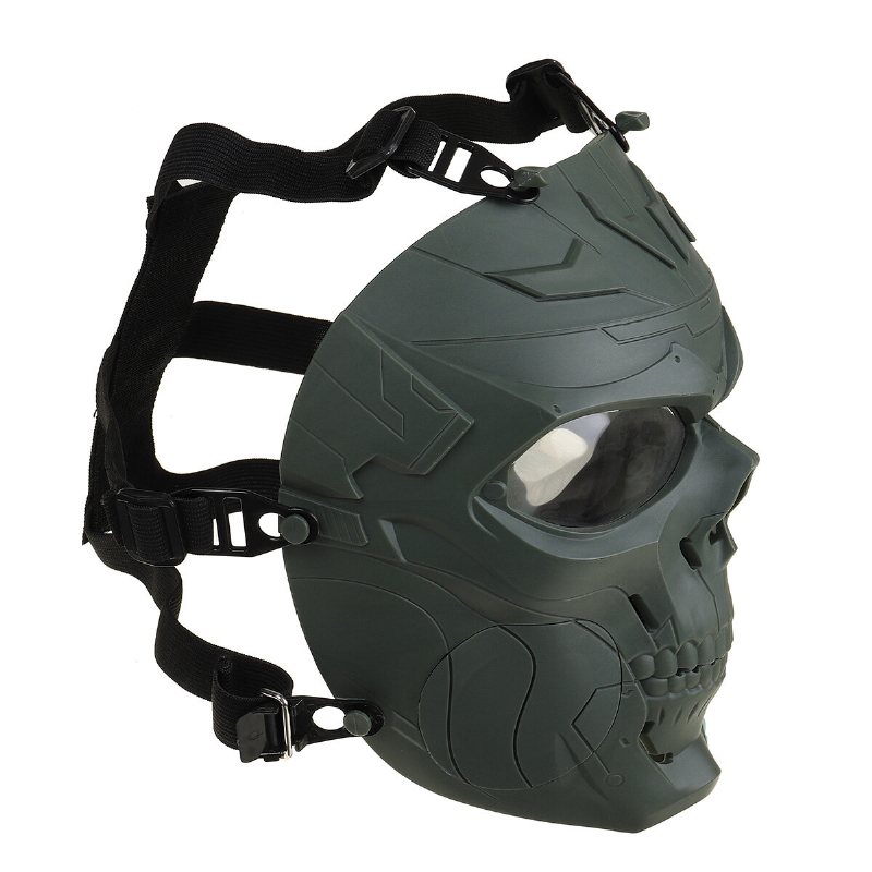 Halloween Prom Mask Paintball Masker Helansiktsskalmask Taktisk För Wildfire Actical