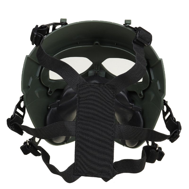 Halloween Prom Mask Paintball Masker Helansiktsskalmask Taktisk För Wildfire Actical