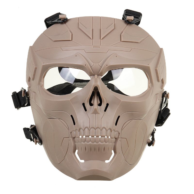 Halloween Prom Mask Paintball Masker Helansiktsskalmask Taktisk För Wildfire Actical