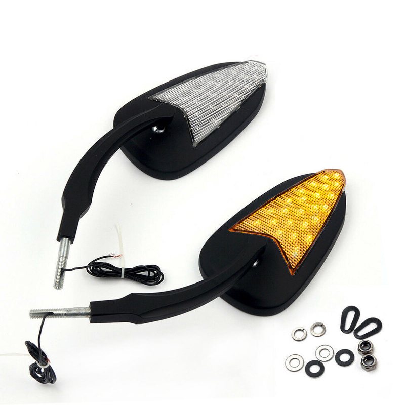 Motorcykel 24led Blinkers Indikator Backspeglar