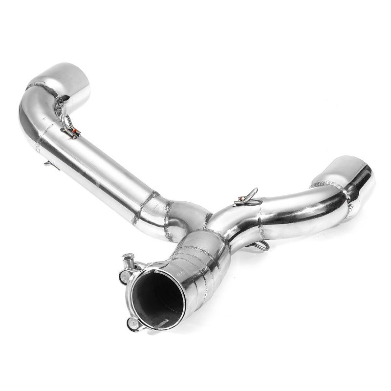 Motorcykel Avgas Mid Pipe Ljuddämparlänk Adapter Ljuddämpare För Suzuki Gsr400 Gsr600 Bk400