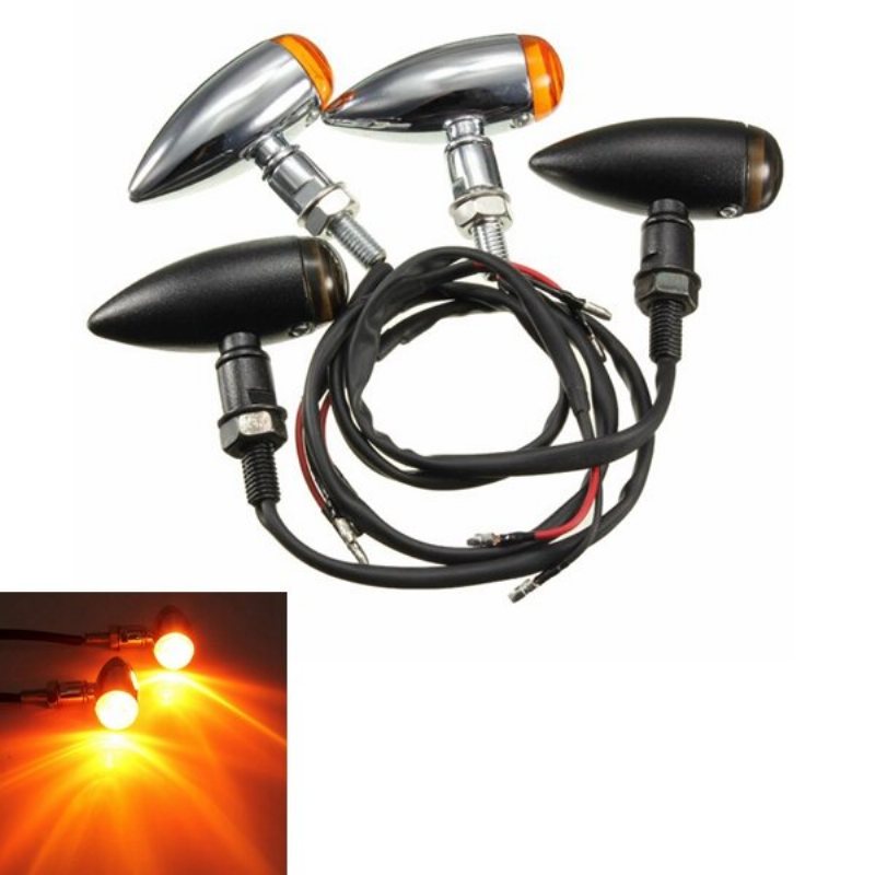 Motorcykel Kula Blinkers Lampa För Harley Chopper