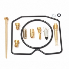 Motorcykelförgasare Carb Rebuild Kit Reparationsverktyg För Kawasaki Kvf300 1999-2002