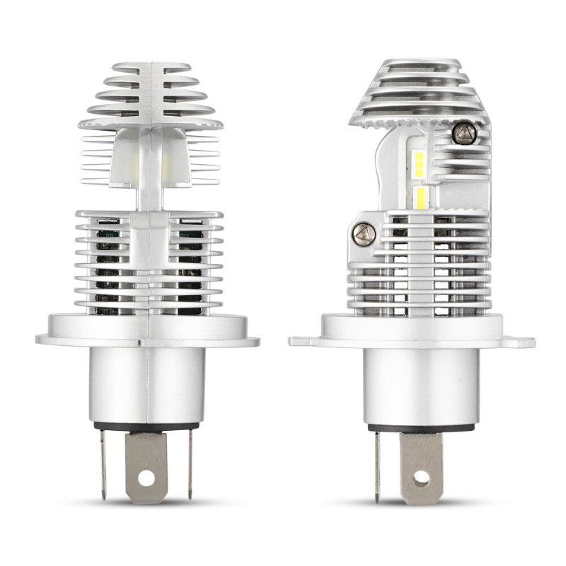 Novsight N36 2st H4 12v 40w 8000lm 6000k Led-strålkastare Motorcykellampa Billampor Hi Lo-lampa Dimljus