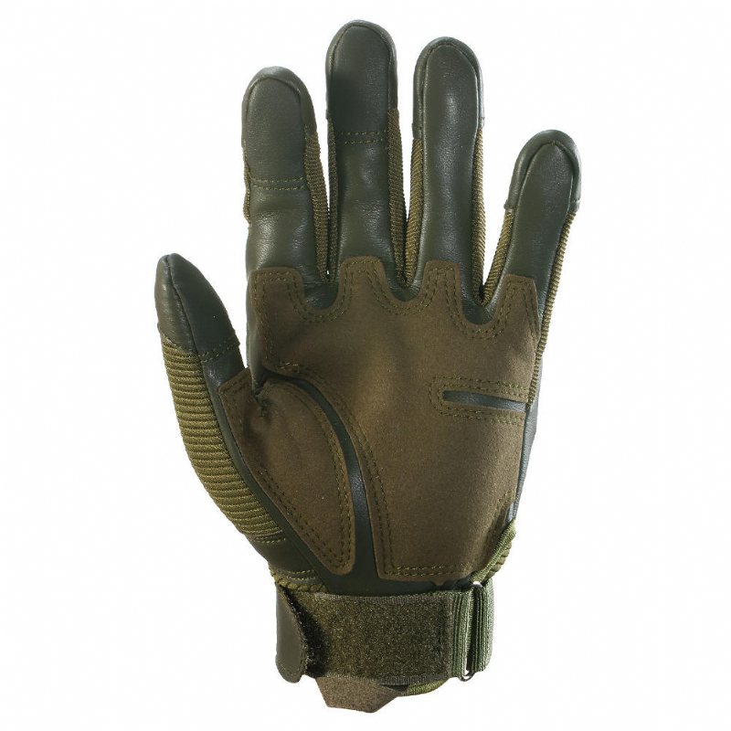 Pekskärm Military Tactical Airsoft Full Finger Handskar Hard Knuckle Outdoor 3 Colors