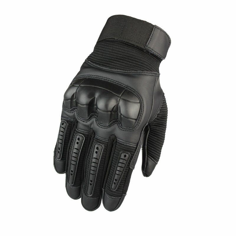 Pekskärm Military Tactical Airsoft Full Finger Handskar Hard Knuckle Outdoor 3 Colors