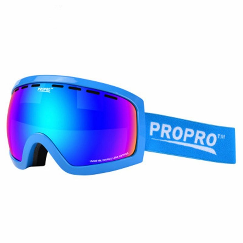 Propro Anti-uv Dust Snow Skidglasögonglasögonglasögon I Dubbelt Lager För Motorcykel Motocross Ski Racing Scooter