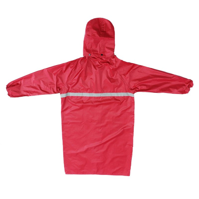 Regnjacka Med Huva Vattentät Lätt Outdoor Cape Coat Regnskydd Windbreaker