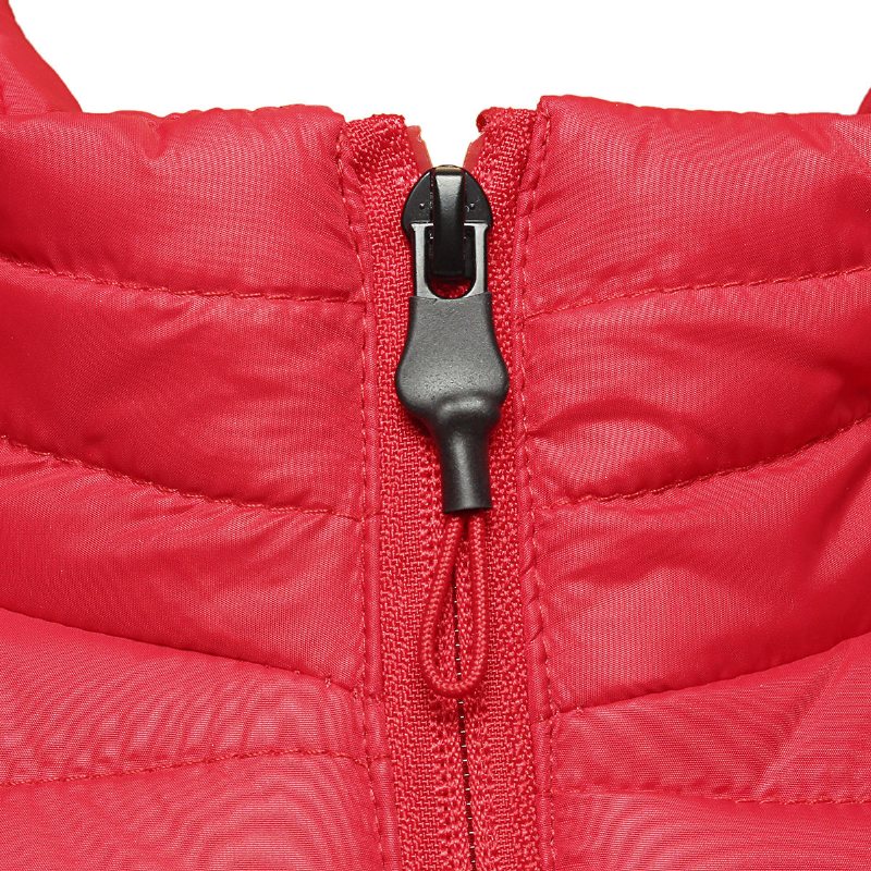 Röd Unisex Usb Värmeväst Smart Vinter Body Warmer Outdoor Racing Jacka Värmare Julpresent