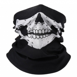 Skull Multi Use Head Wear Hat Scarf Face Mask Motorcykelkeps