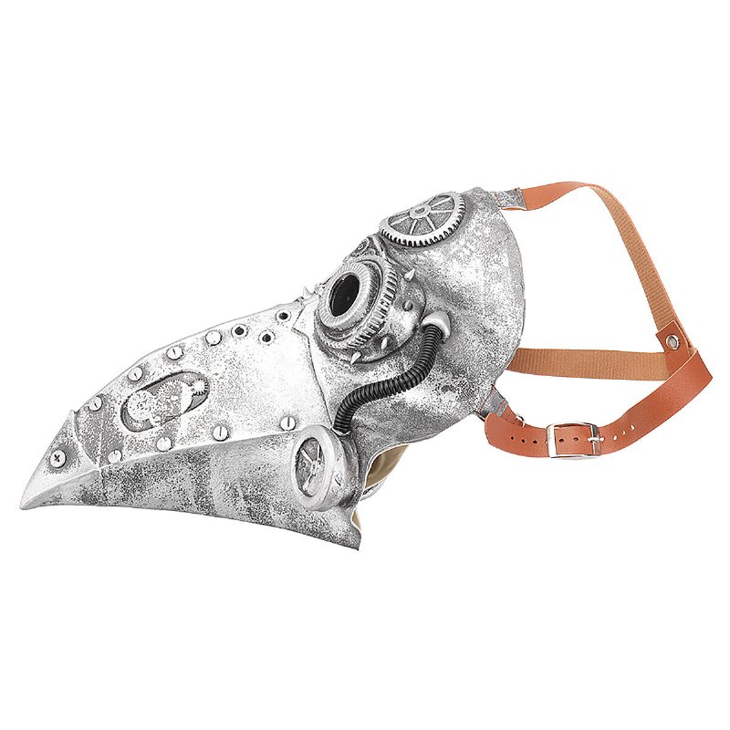 Steampunk Plague Doctor Mask Cosplay Bird Beak Retr Gothic Masks Halloween Rekvisita